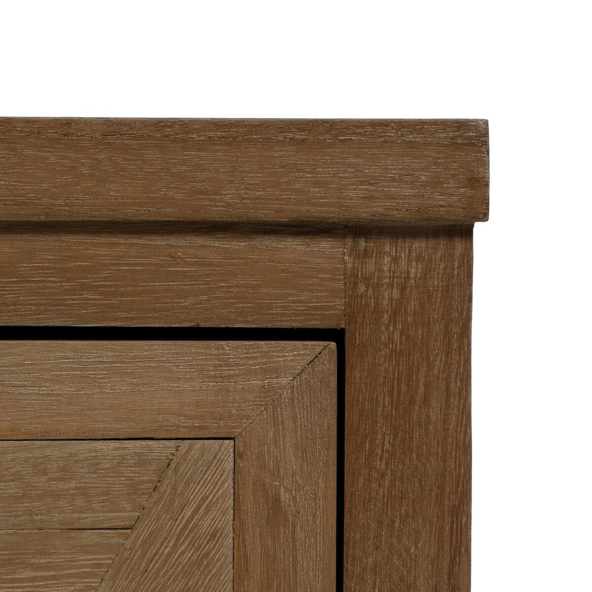 Kredens BRAYAN Naturalny Drewno MDF 160 x 40 x 80 cm